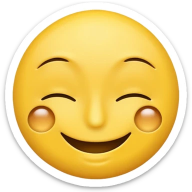 Emoji, smiley face with 1 eye closed sticker