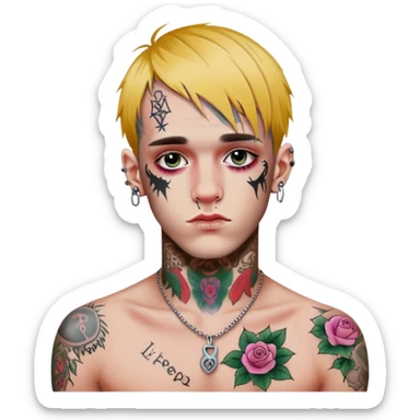 Lil peep sticker