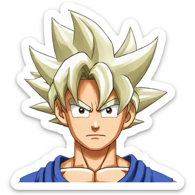 Goku ssj2 sticker