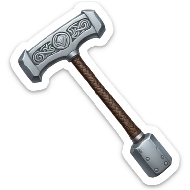 hammer of thor sticker