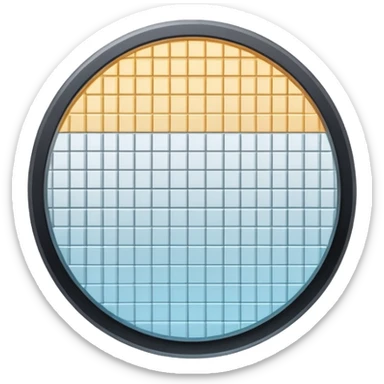 Semiconductor-manufactured wafers sticker