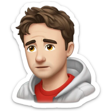 Charles Leclerc crying sticker