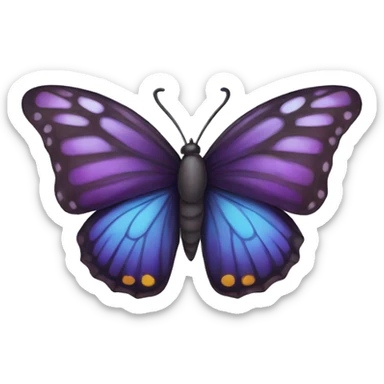 butterfly  sticker