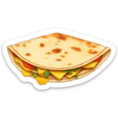 Quesadilla sticker