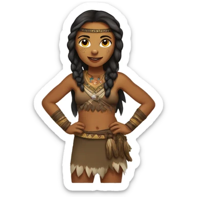 Hawk tuah girl doing Hawk tuah sticker