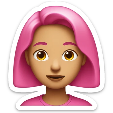 Sweetheart emoji that says hard pass  sticker