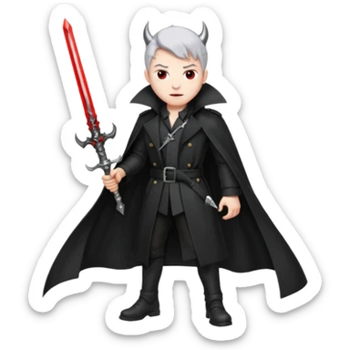 devil hunter sticker