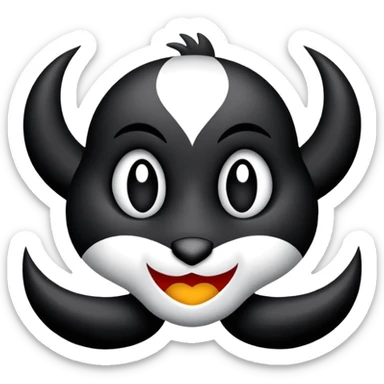 Güneş gözlüğü takan beşiktaş formalı gri beyaz keei sticker