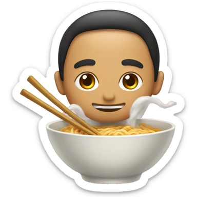 magic ramen sticker