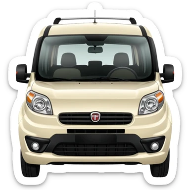 Fiat doblo sağ ön farı sticker