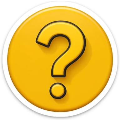 make question sign emoji sticker