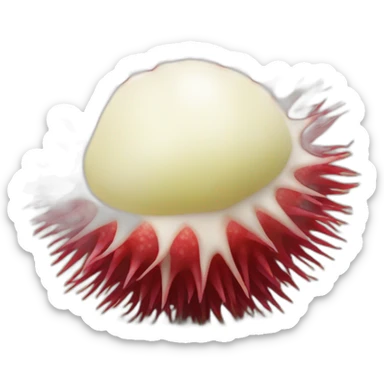 Rambutan sticker