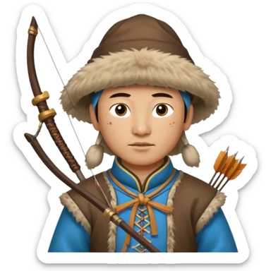 Mongol Archer  sticker