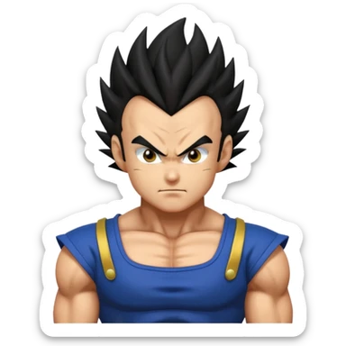 Vegeta ultra ego sticker