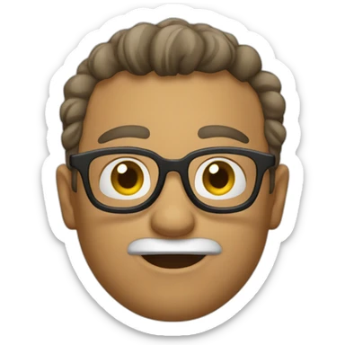 emoji de óculos + 👍🏻 sticker