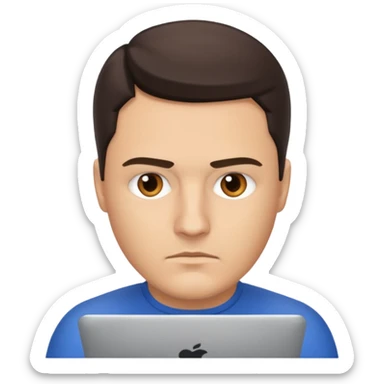 julio cesar codificando sticker