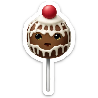 starbucks cake pop sticker