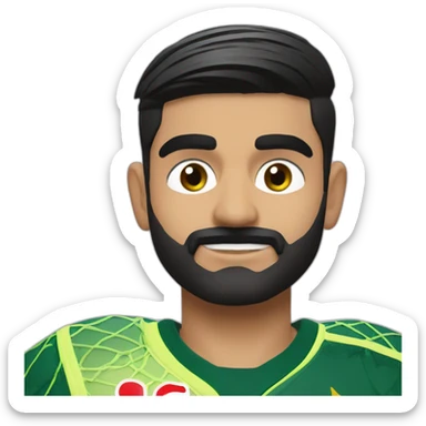 Babar Azam sticker