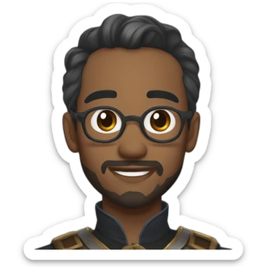 Vox Machina critical role percy de rolo sticker