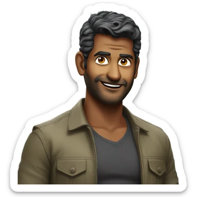 KOLLYWOOD ACTOR Vishal sticker