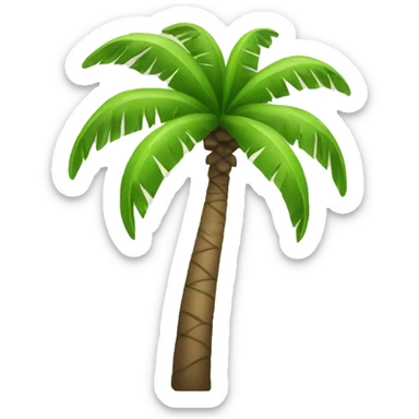 palm tree sticker