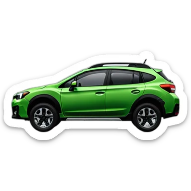 2018 Subaru crosstrek side sticker