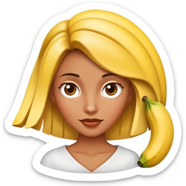 anna banana  sticker