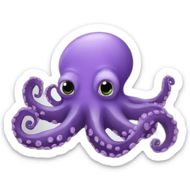 octopus-croissant-nom sticker