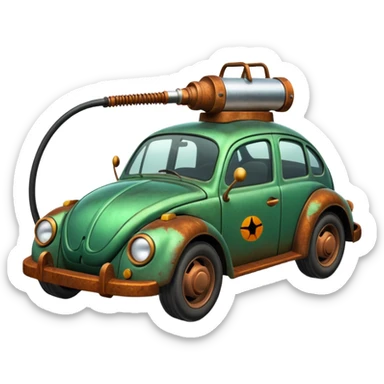 Bug sprayer car sticker