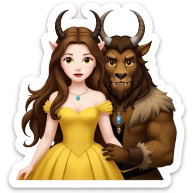 Beauty and the Beast sticker