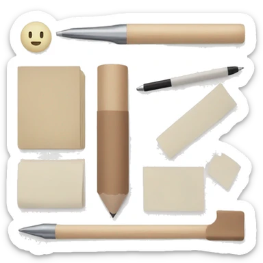 Muji Stationery sticker