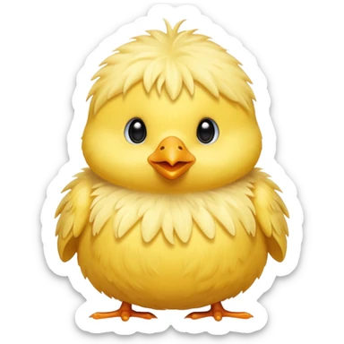 little chick sticker