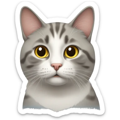 A swedish cat sticker