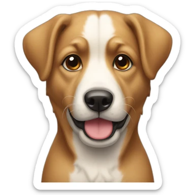 un chien mignon sticker
