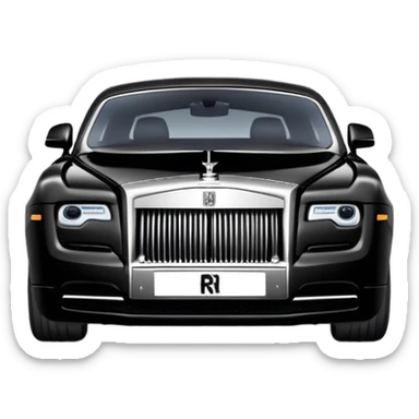 Rolls Royce car emoji sticker