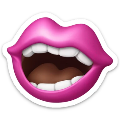 Pink hersheys kiss  sticker