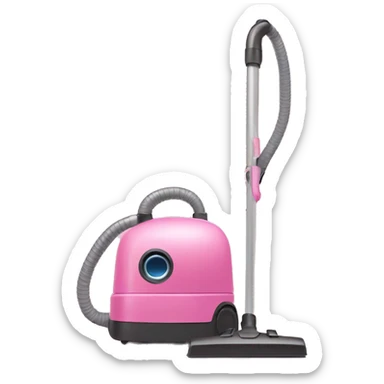 Pink vacuum sticker