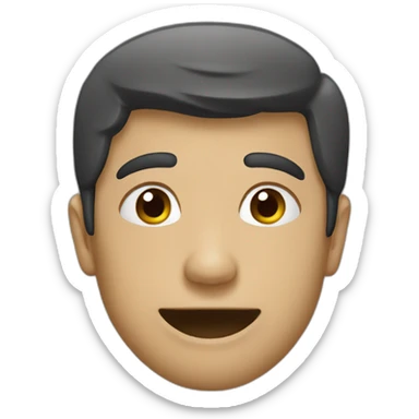 emoji poudre sticker