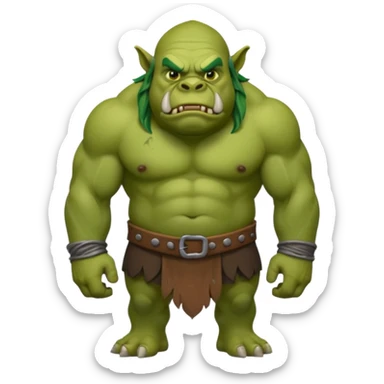 ogre  sticker