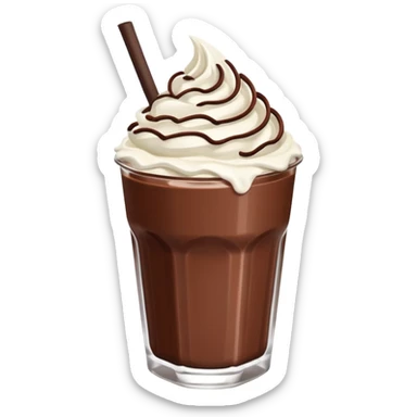 smoothiee chocolate sticker