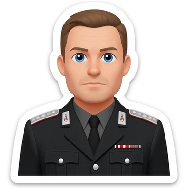 German secret police officer, Stasi sticker