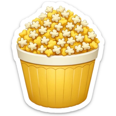 popcorn sticker