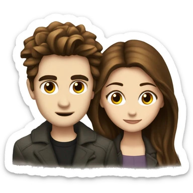 Bella y Edward de Crepúsculo  sticker
