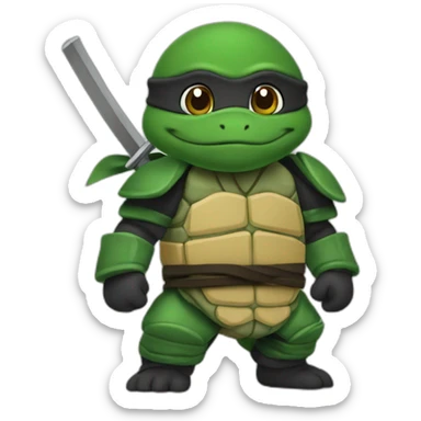 Tortue ninja sticker