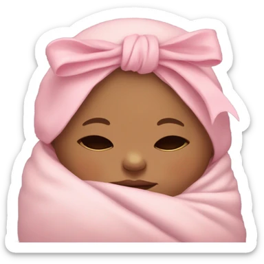 Baby girl  born Monday  sticker