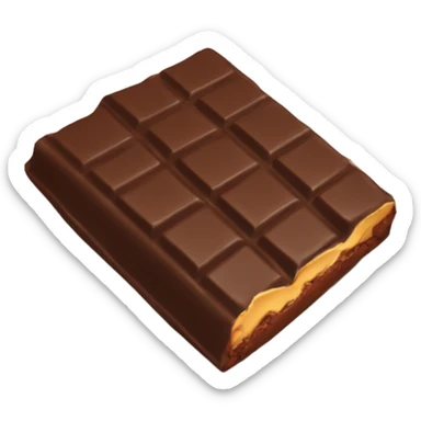 Chocolate bar  sticker