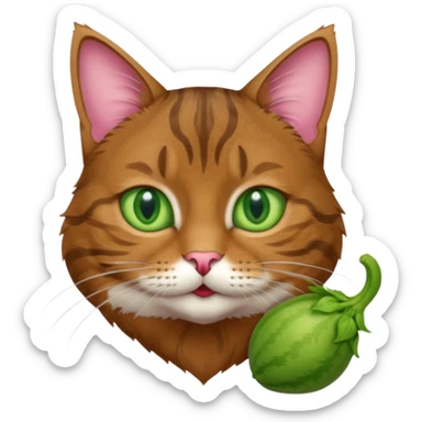 greengrocer's animal sticker