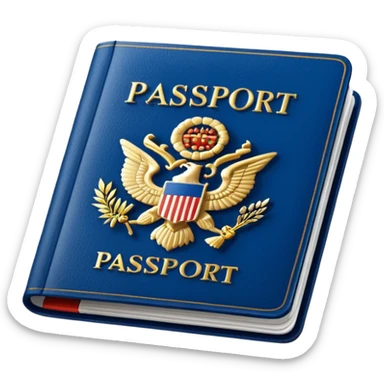 PASSPORT sticker