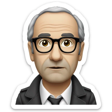 jean-luc godard sticker