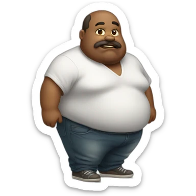 Fatman sticker